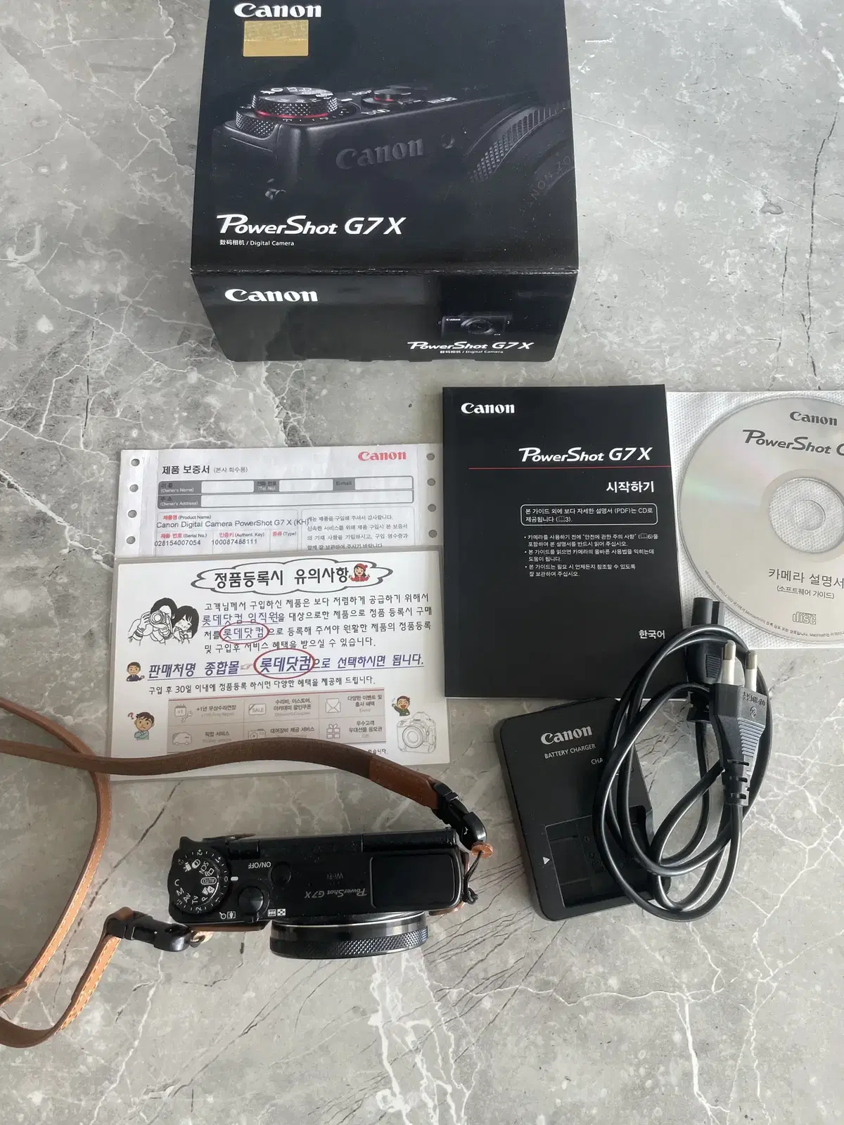 캐논 G7XMARK1 민트급 거의 새제품