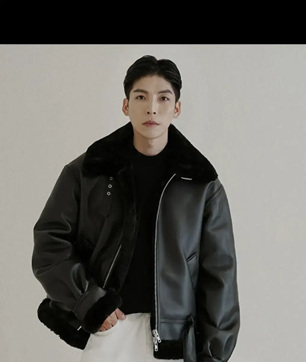 [XL] 깡 스타일리스트 론트 무스탕 비건레더
