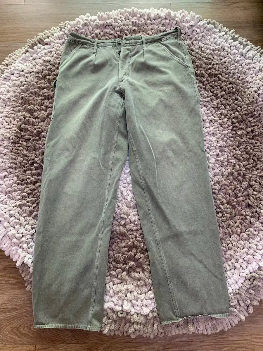 Vintage military French-style pants
