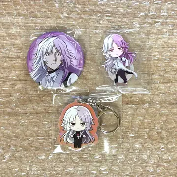 문호 스트레이독스 시그마 캔 배지 미니 캐릭터 아크릴 스탠드 아크링 키링