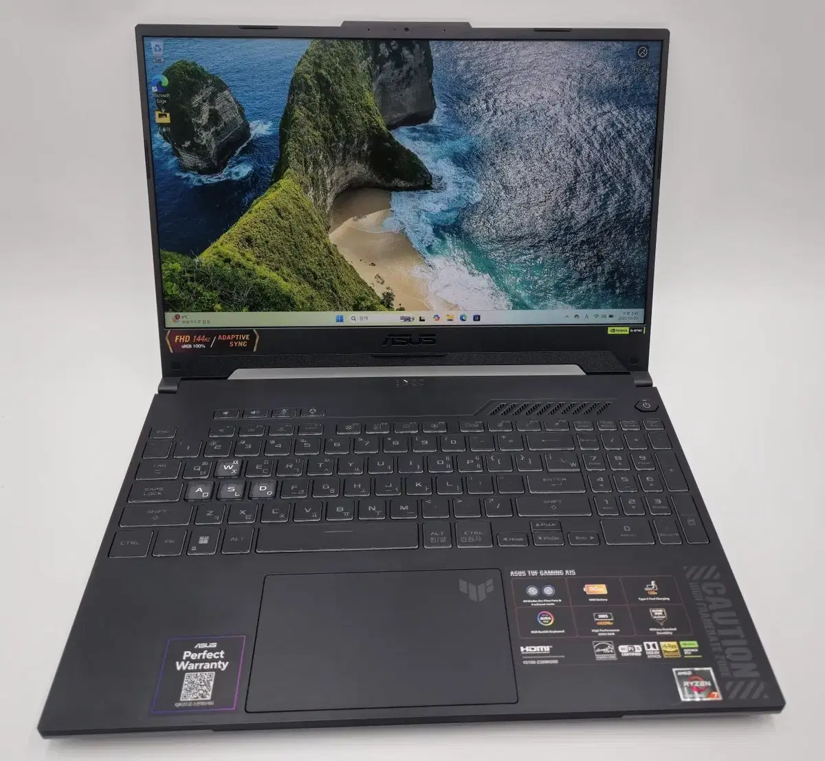 ASUS TUF A15 RTX4060 고사양 게이밍 노트북