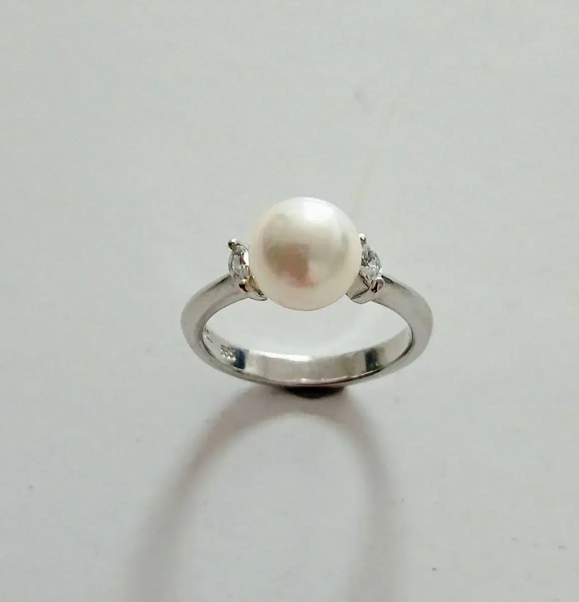 14k  해수진주 7.7mm 반지(새상품)