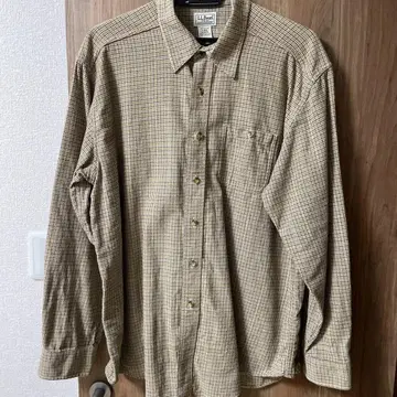 L.L.Bean 플란넬 체크 셔츠 L사이즈