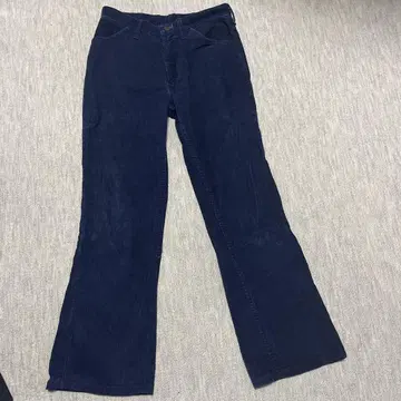 Wrangler 70년대 코듀로이 히피 플레어 부츠컷 바 탈론