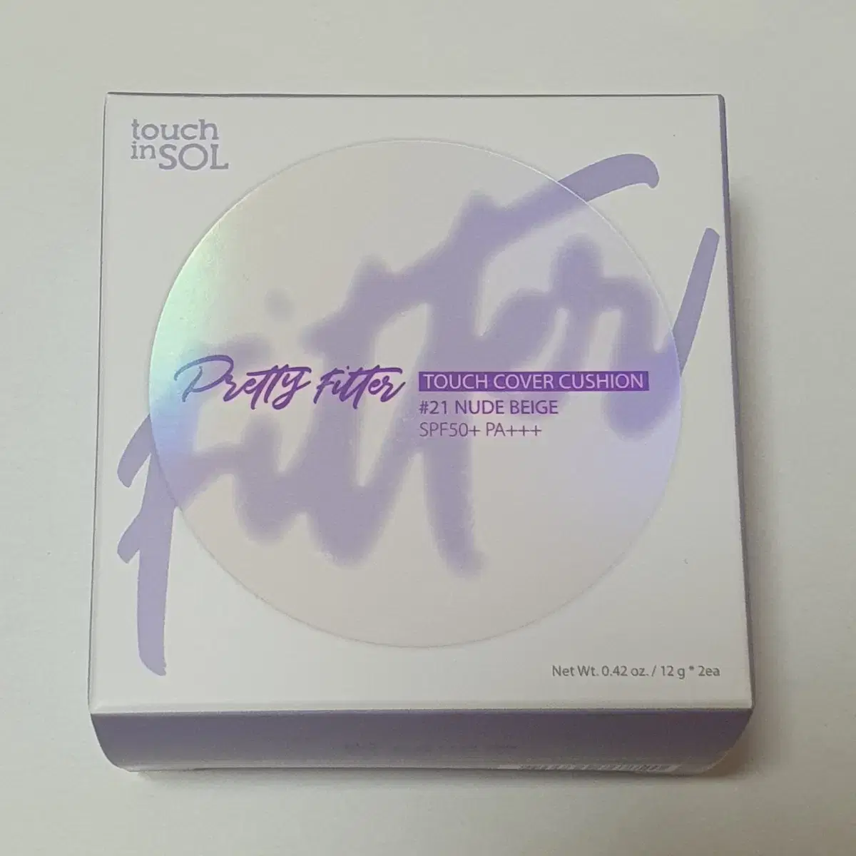 새상품 21호 쿠션, 리필 세트 터치인솔 프리티 필터 터치 커버 쿠션