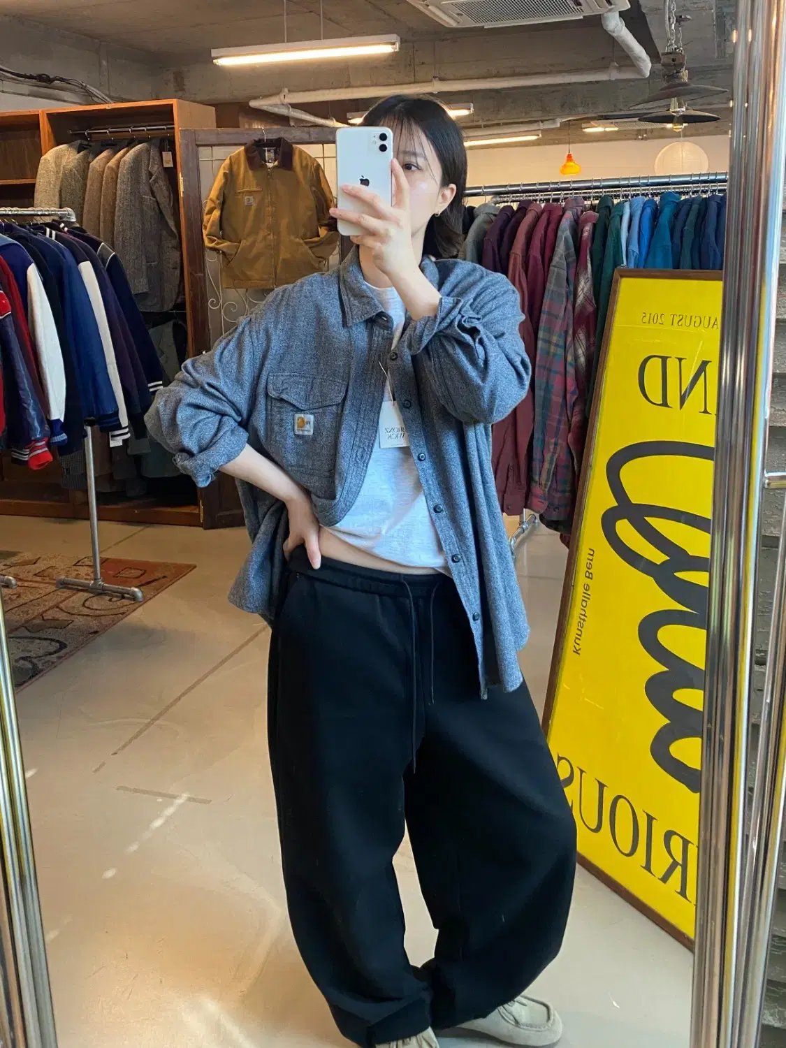 칼하트 포켓 셔츠 (Man XL) B1046