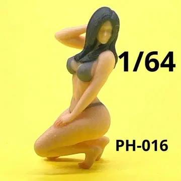 1/64 PH-016 피규어 완제품 미니카에 미니어처 디오라마에