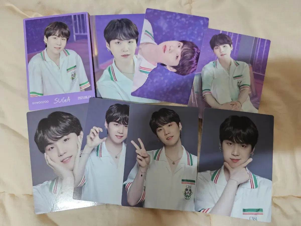 bts 방탄 소우주 sowoozoo 미니포카 mini poca 윤기 슈가