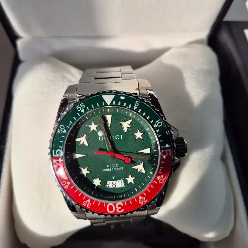 GUCCI 구찌 GUCCI GUCCI Dive Men's Quartz 45mm Watch YA136222 on