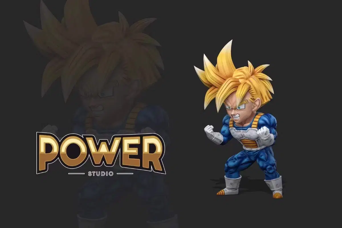 POWER 손오반 레진 월콜 드래곤볼피규어 드래곤볼레진
