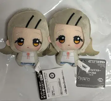 학원 아이돌 마스터 남코 한정 SD 인형 봉제 인형 2개 세트