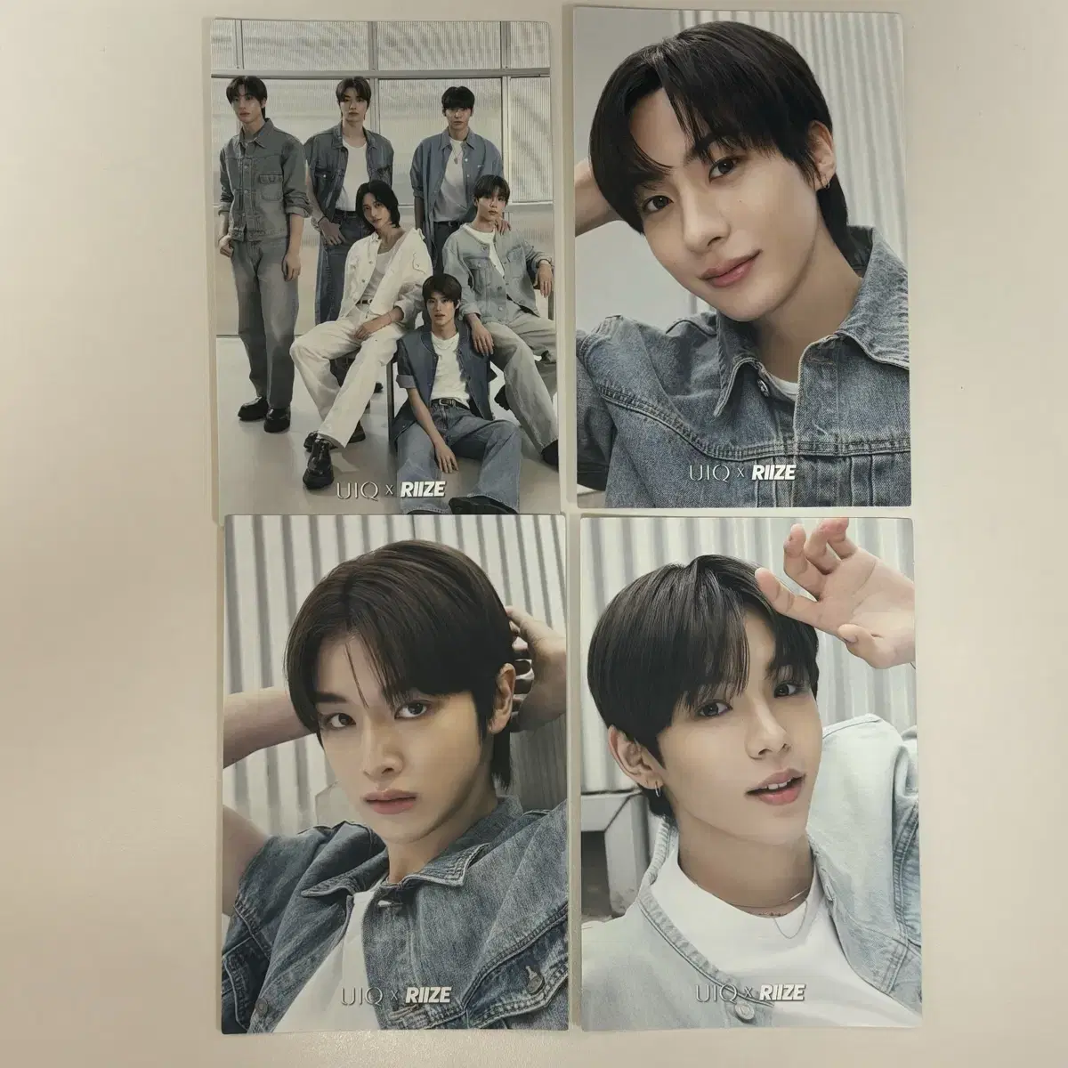 라이즈 유이크 엽서 일괄 양도 쇼타로 성찬 앤톤