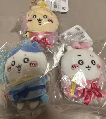 치이카와(먼작귀) 칠석 마스코트 봉제 인형 키링