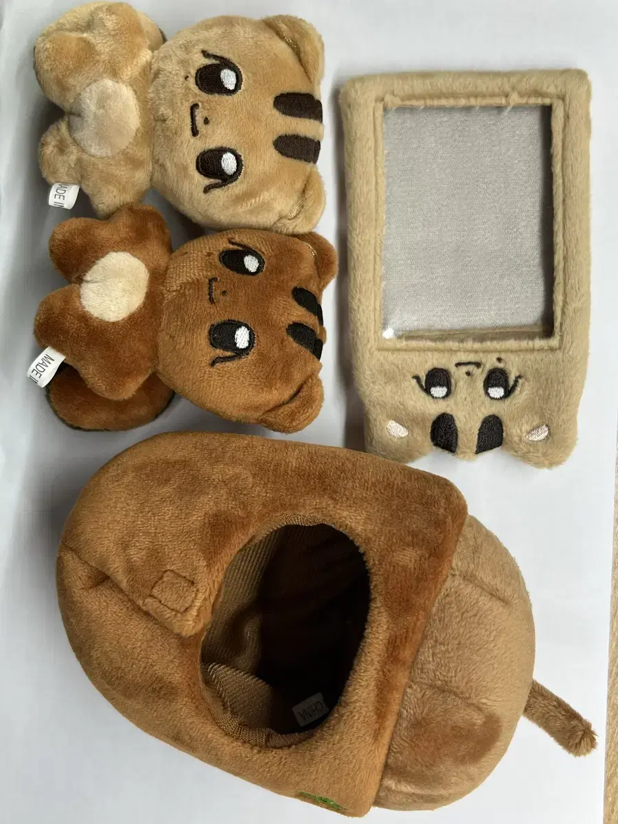 세븐틴 정한 10cm 인형 쫑람지 탄람지 포카 홀더 도토리침낭