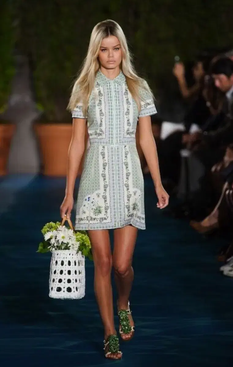 정품 토리버치 원피스(Talia botanical cotton dress