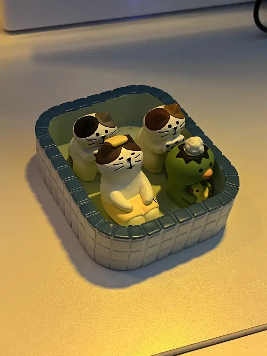 데꼴 콘콤브레 목욕탕 세트 피규어 일괄