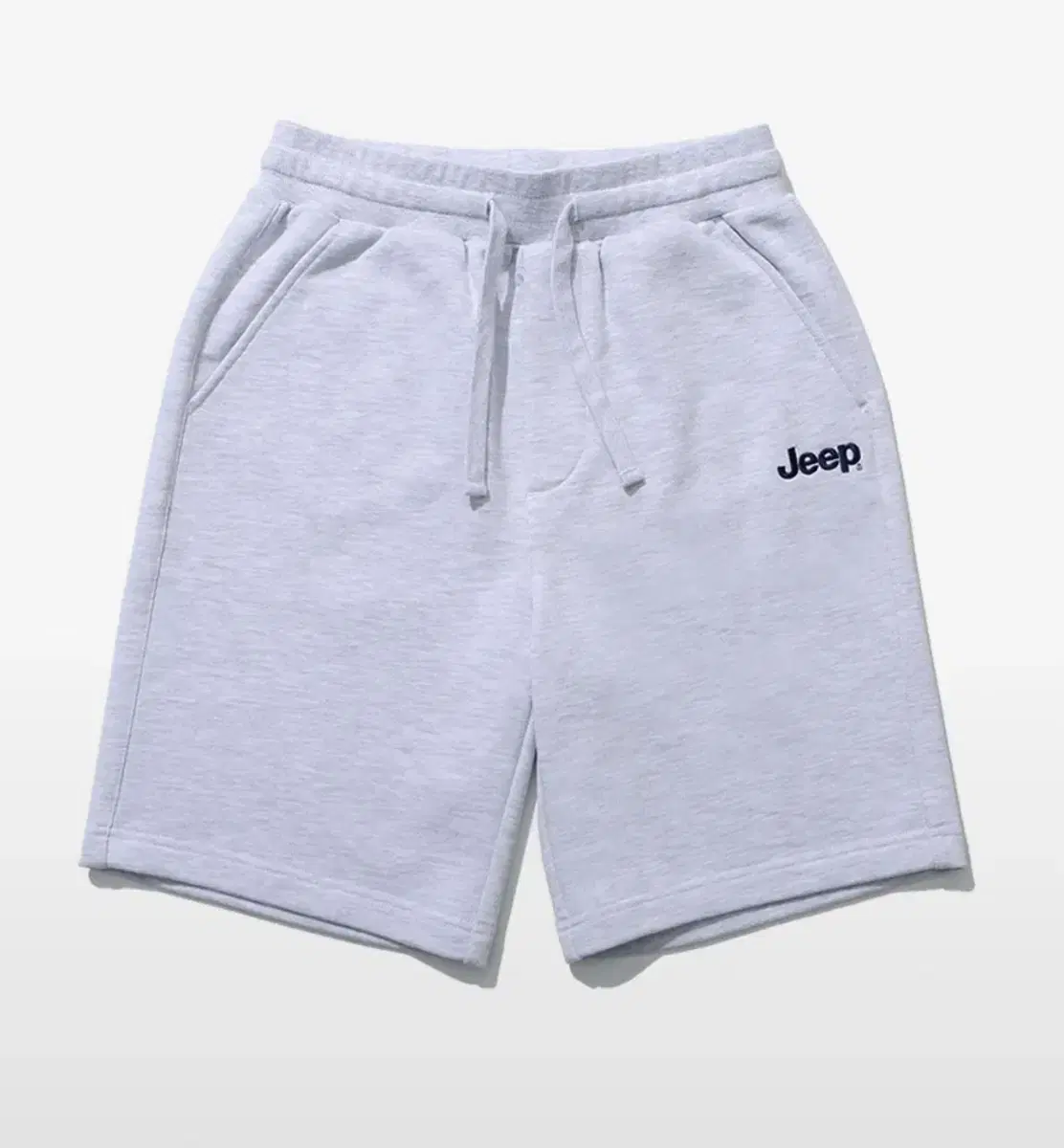 지프 하프집업 로고 팬츠 반바지 버뮤다 팬츠
