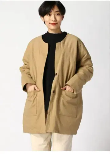 사만사 모스모스 노카라 와이드 자켓