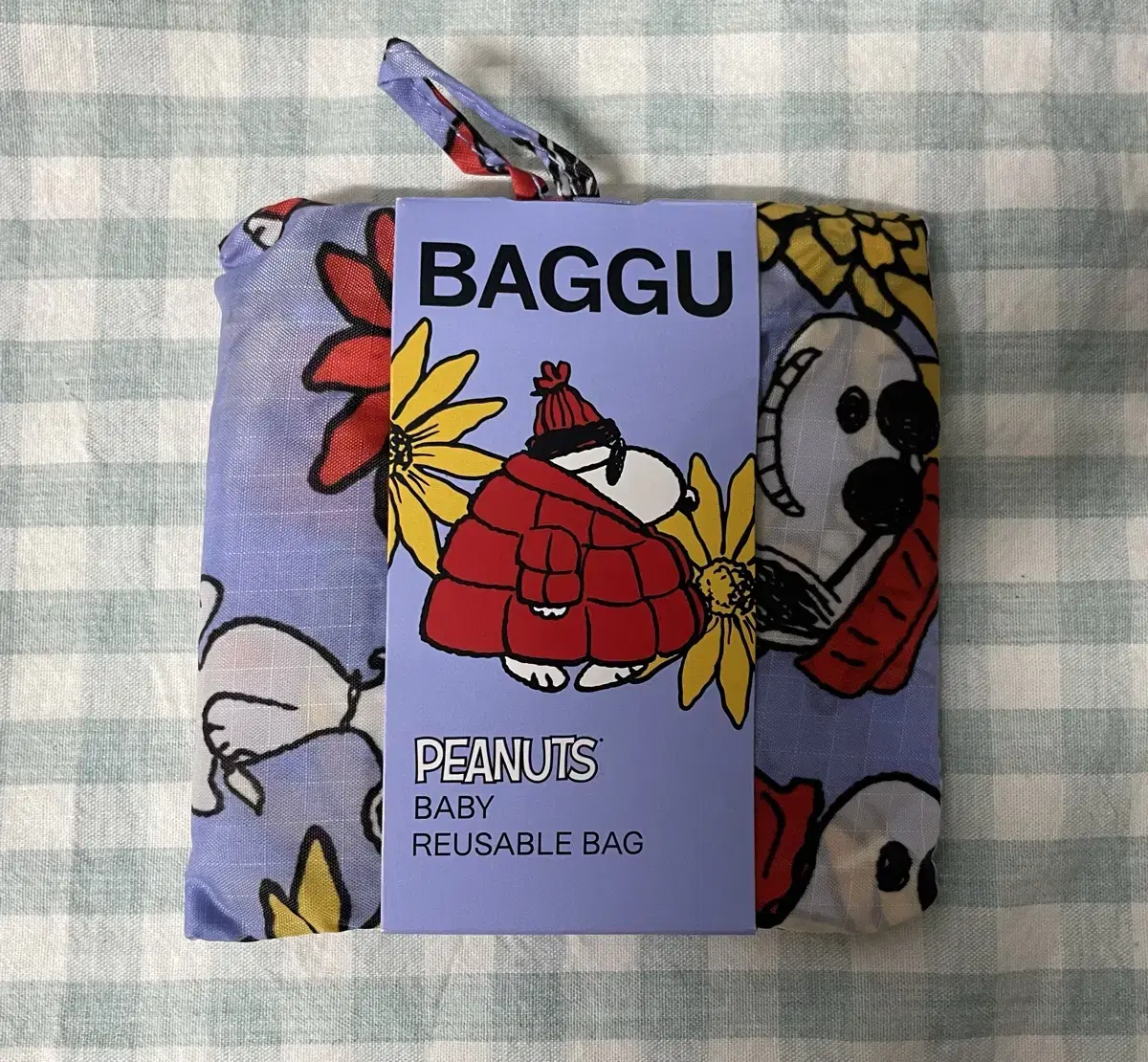 새상품)BAGGU 바쿠백 스누피 베이비