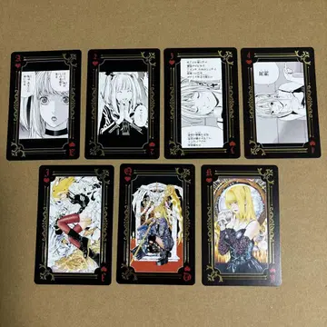 DEATH NOTE 데스노트전 트럼프 카드놀이 미사미사 묶음 판매