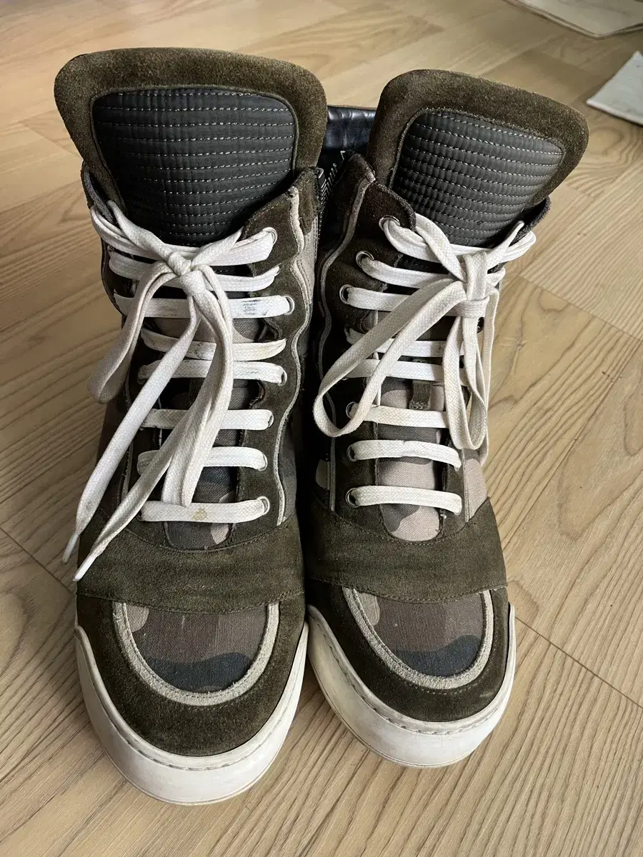 Balmain Camo High-top 42