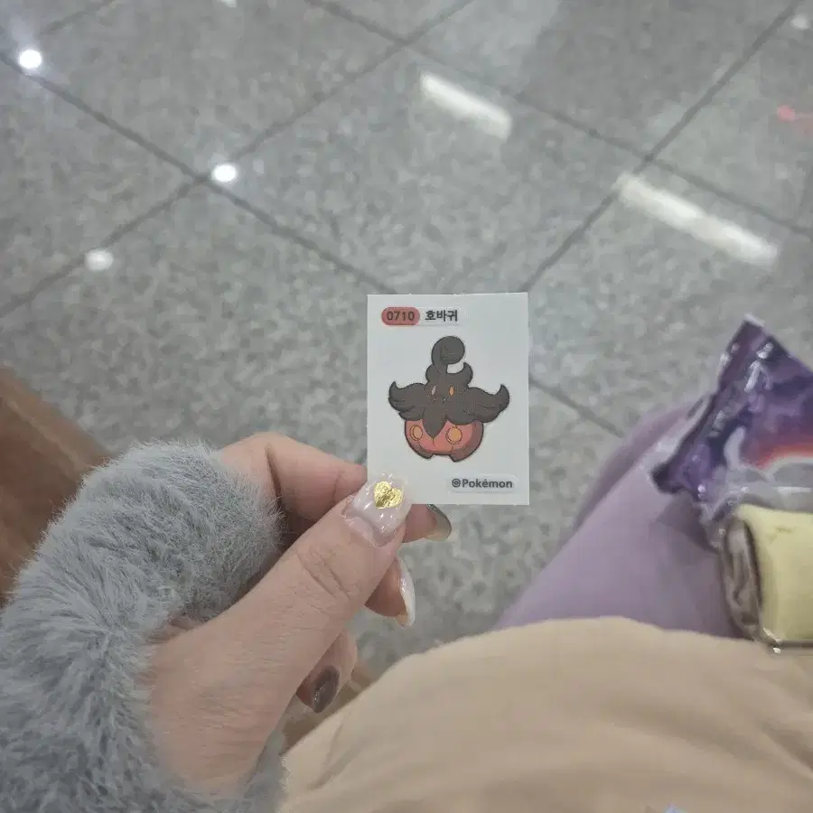 포켓몬 띠부씰 호바귀
