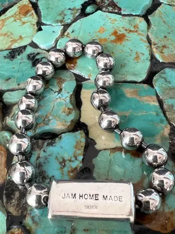 JAM HOME MADE silver925 공 체인 팔찌
