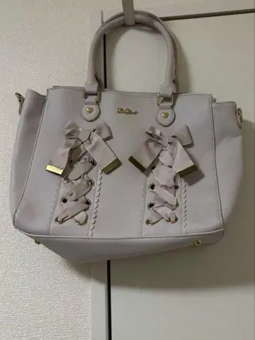 리즈리사 토트백 리본