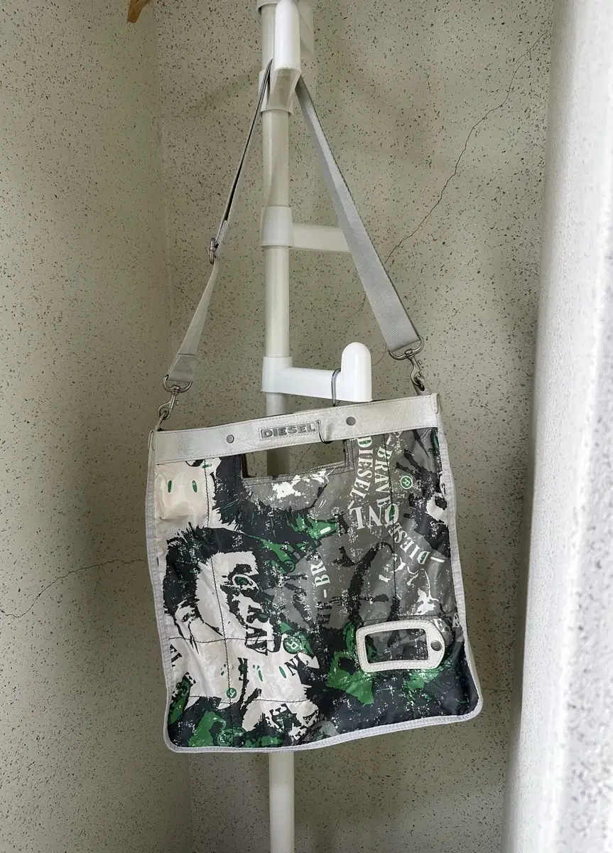 Diesel nylon crossbody bag