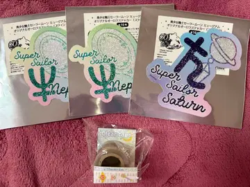 세일러문 뮤지엄 스티커 클리어 테이프