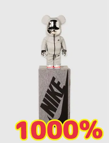 BE@RBRICK 나이키 테크 플리스 N98 1000%