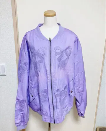 미키오사카베 새상품급 퍼플 봄 ma-1