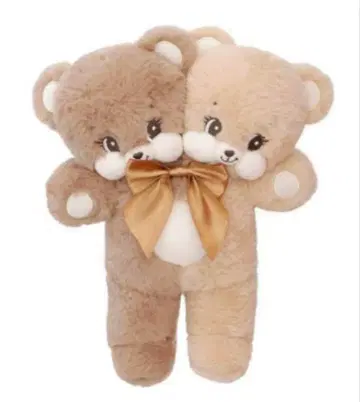 레어 Bully Bunny 더블 헤드 베어 봉제 인형 백 새상품