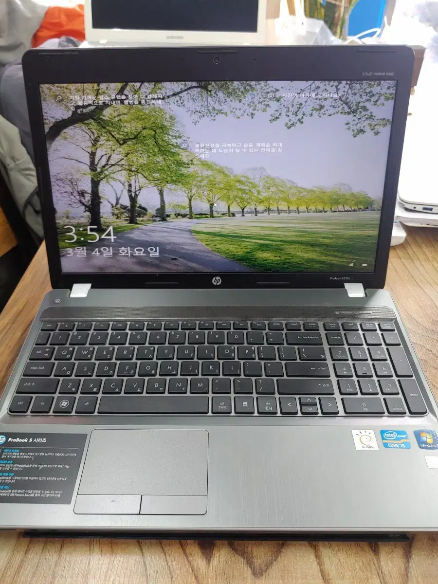 hp 노트북 (probook4530s). i5. 2세대