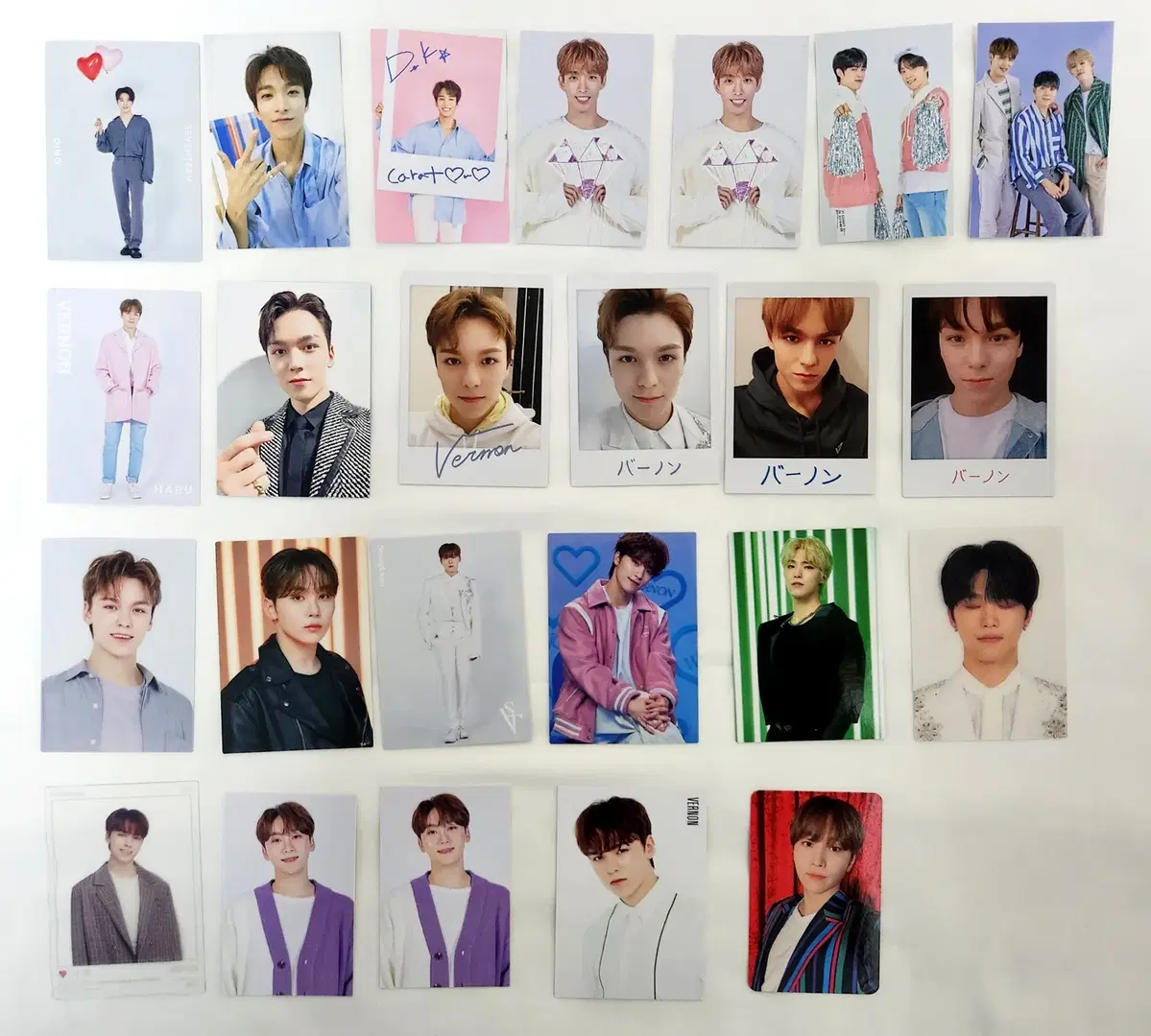 세븐틴 포토카드 일괄 판매