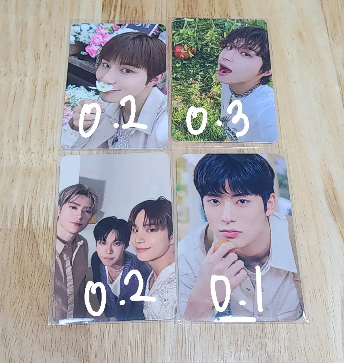 엔시티 정우, 재현, 도재정 포카 팔아요 !!