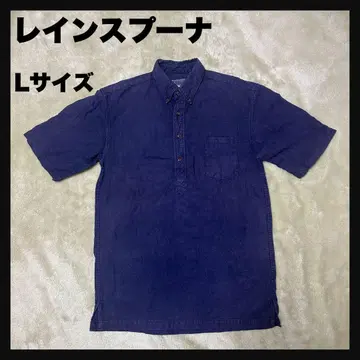 90s reyn spooner 풀오버 셔츠 L 린넨 55%, 면 45%