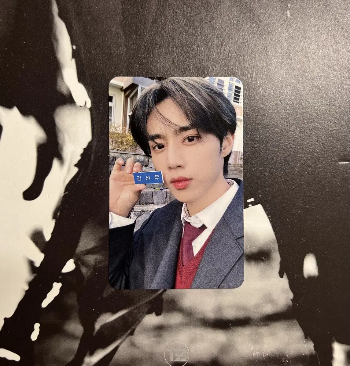 더보이즈 선우 미니레코드 명찰 미공포 양도 교복 포카 비공굿 앨범 덤