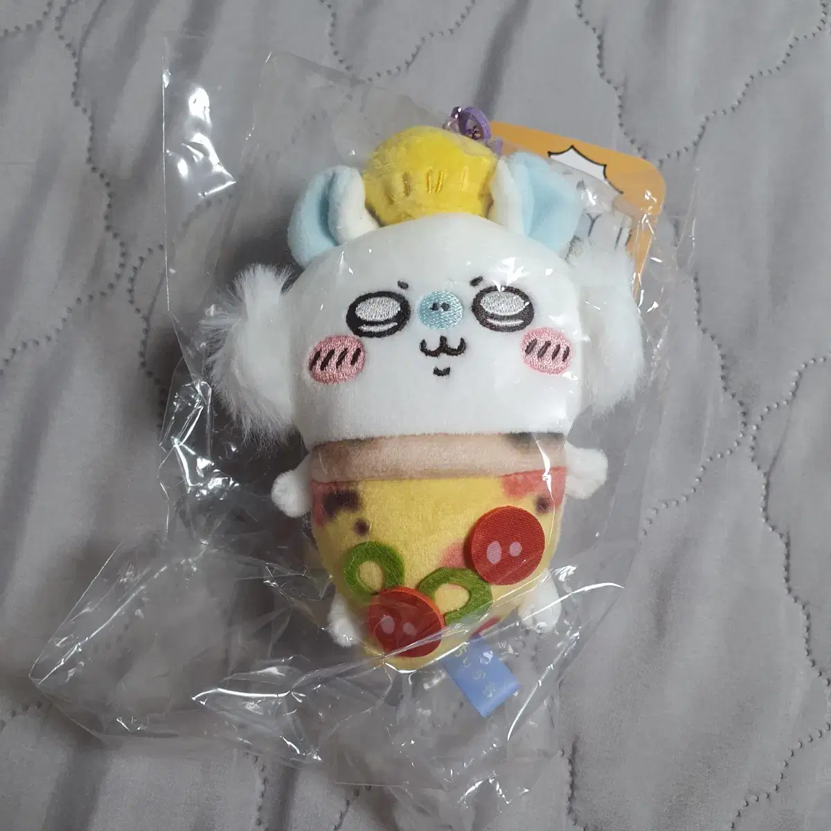 치이카와 먼작귀 모몽가 할로윈 피자 마스코트 인형