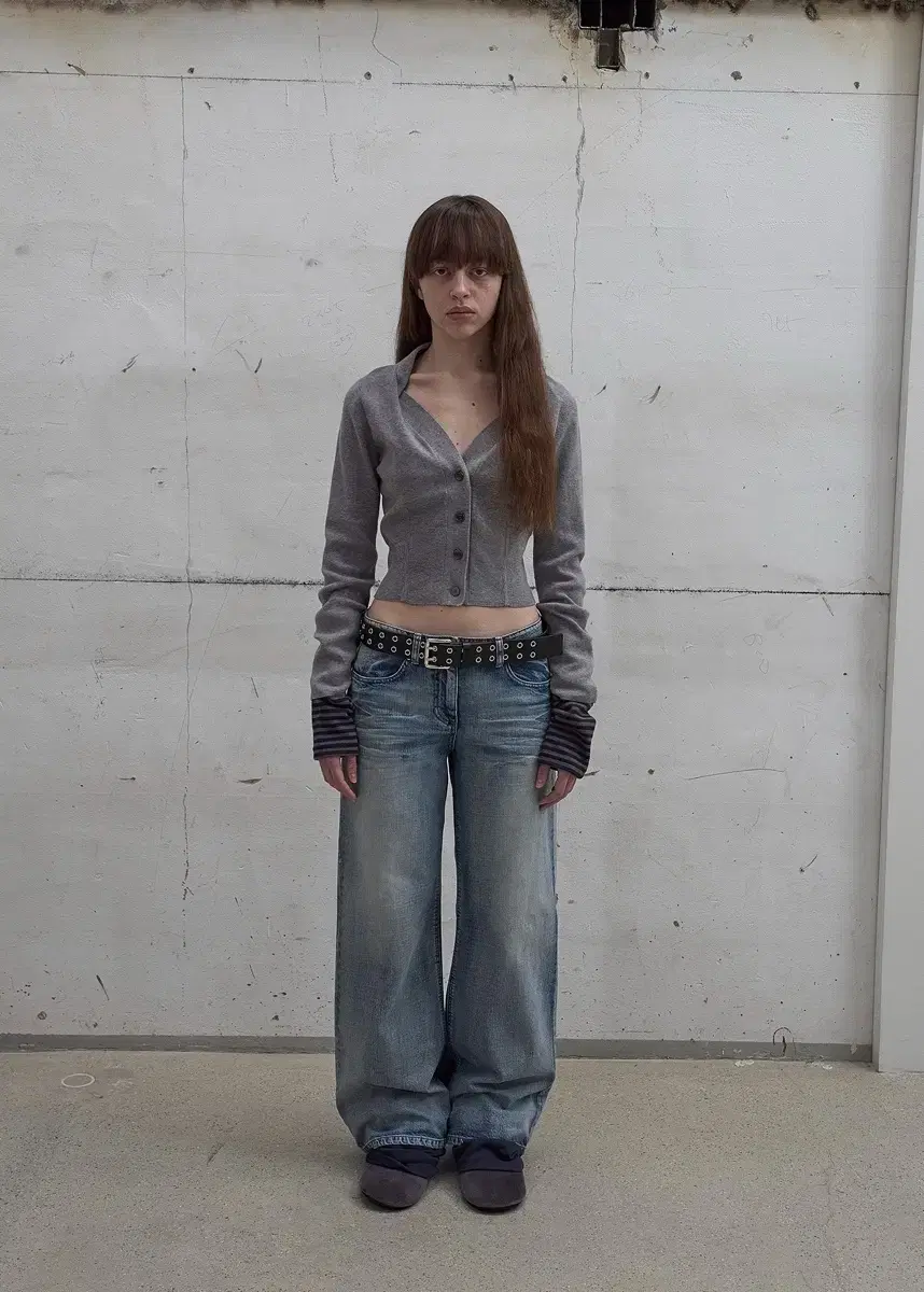 LCDC WIDE-LEG WASHED DENIM