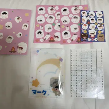 NCT DREAM 마크 반사 스티커 트레이딩 카드 케이스 다님