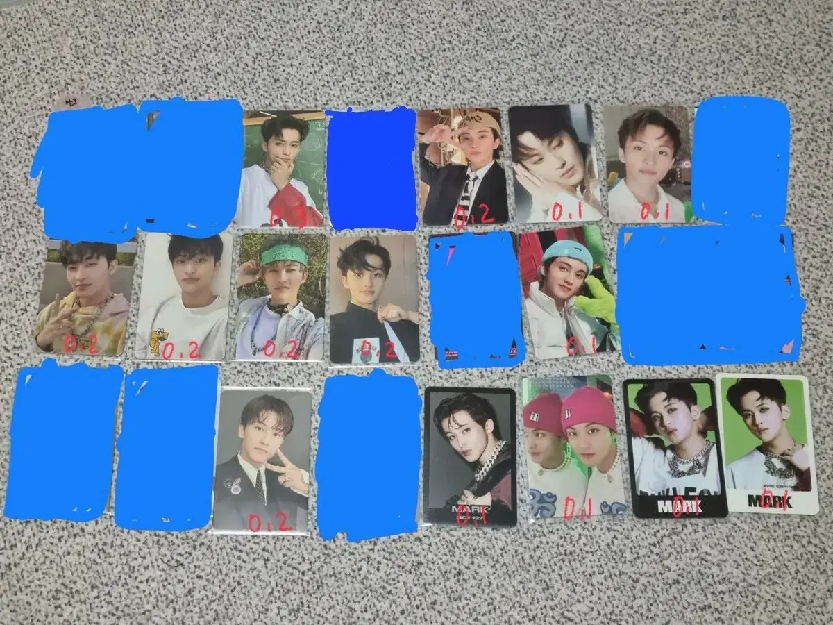 nct dream 127 엔시티 드림 일이칠 마크 포카 양도