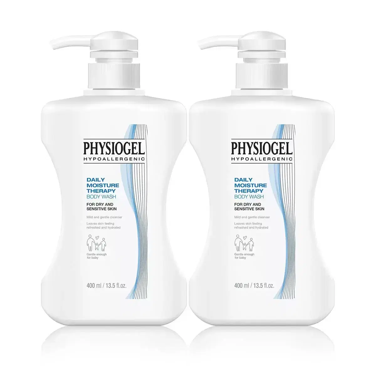 피지오겔 바디워시 400ml x 2 저자극 보습샤워