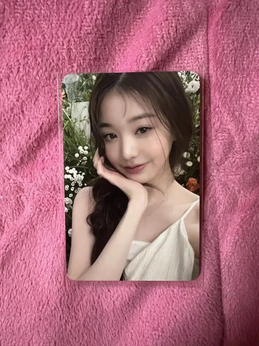 하파크리스틴 장원영 포카 IVE 아이브