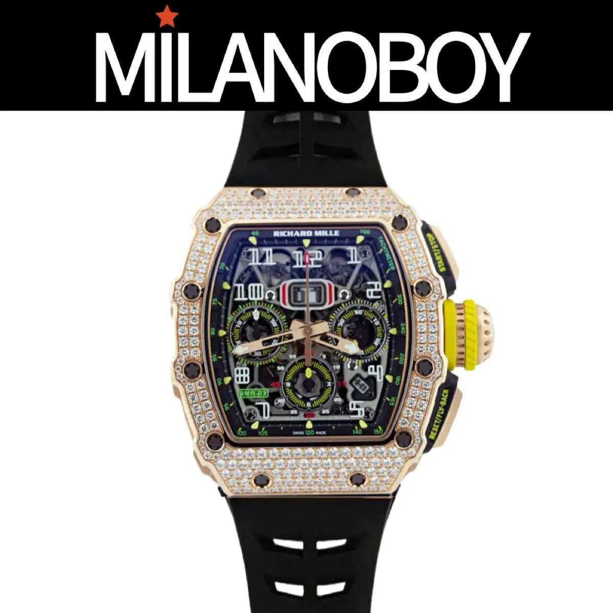 Richard Mille RM1103RG Original Full Diamond