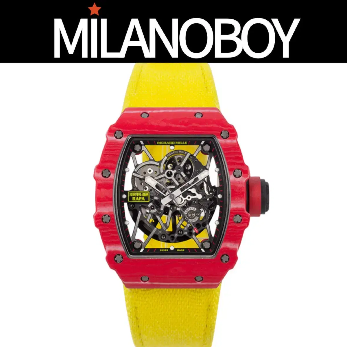 Richard Mille RM3502 Nadal Red Carbon