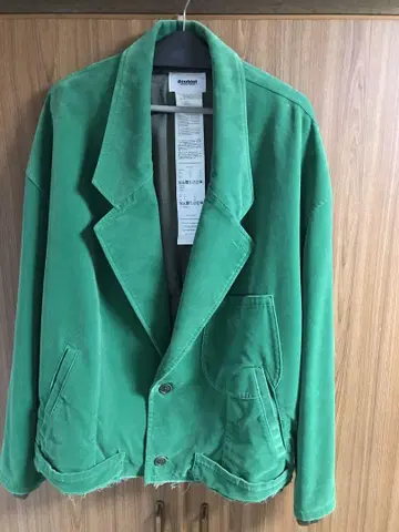 더블렛 더블렛 21AW CUT VELVET JACKET