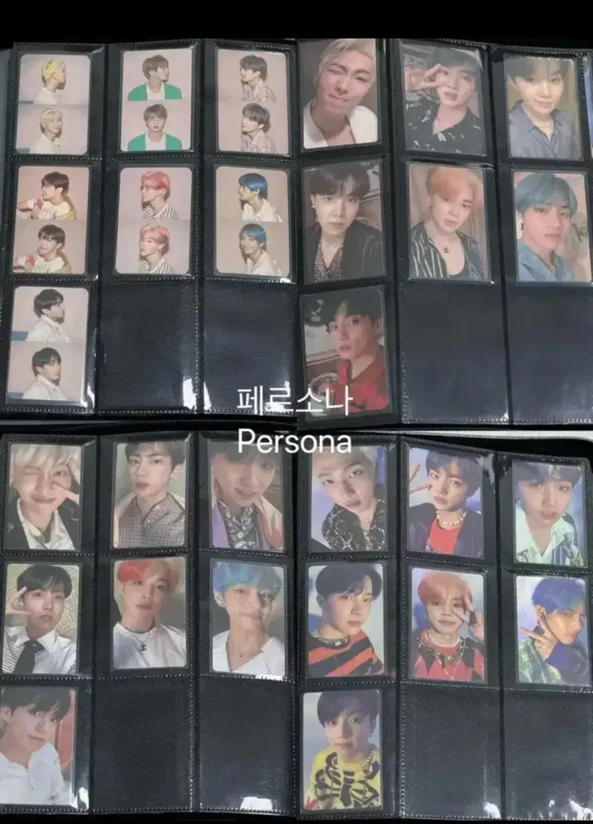 방탄소년단 페르소나 앨범 포카 28장 드볼