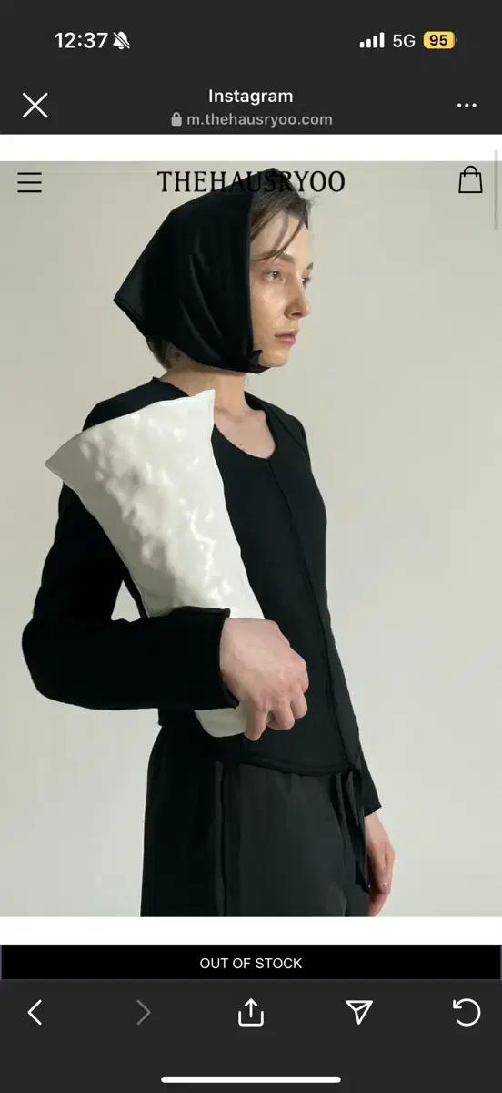 Thehausryoo rib knit jacket