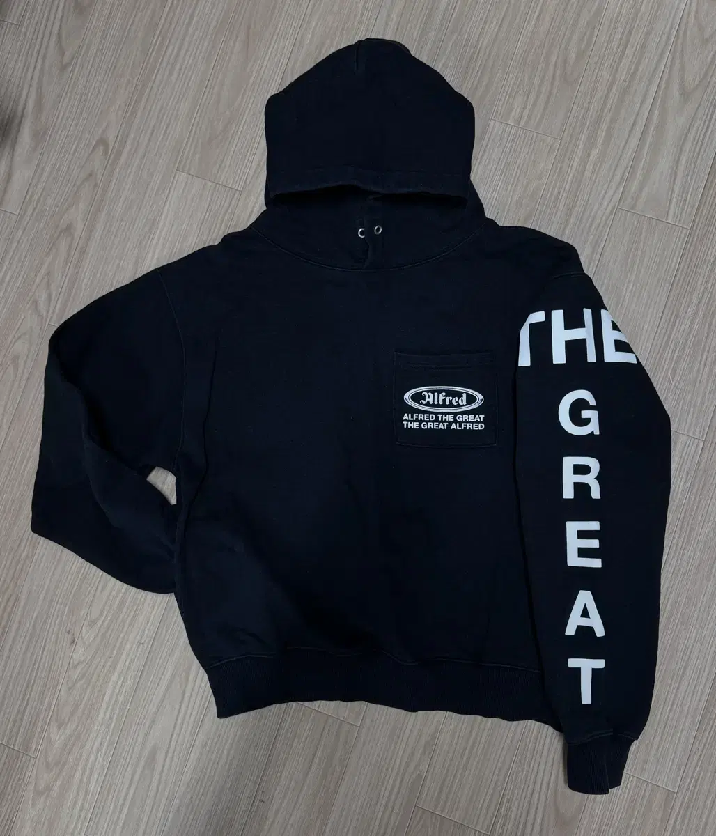 Heritage Floss Alfred Hoodie Black S